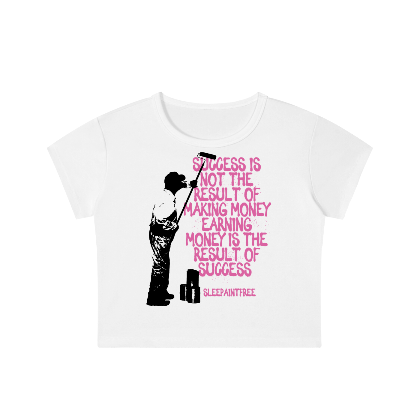 Painters crop top