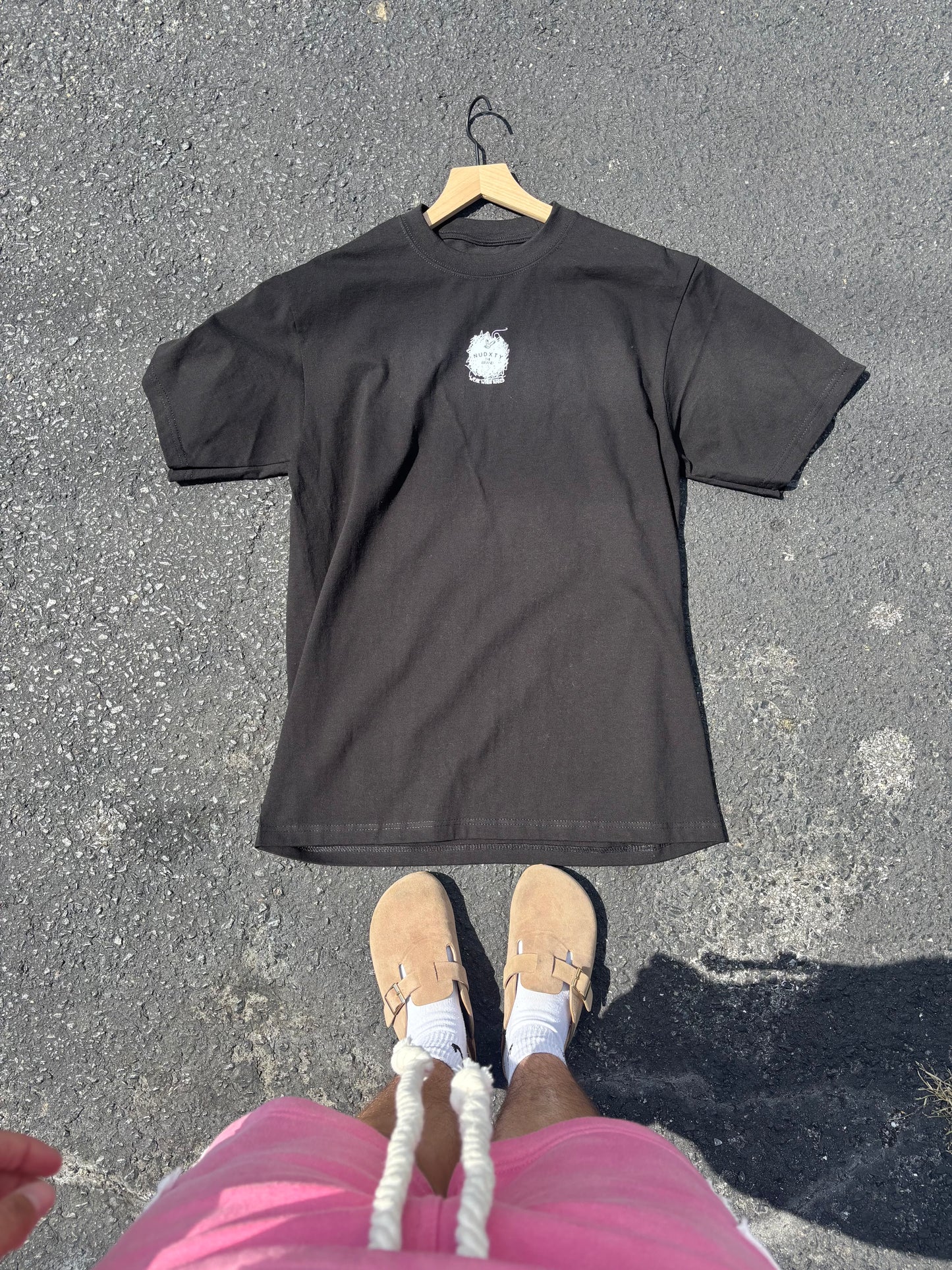 Nudity reversible tee