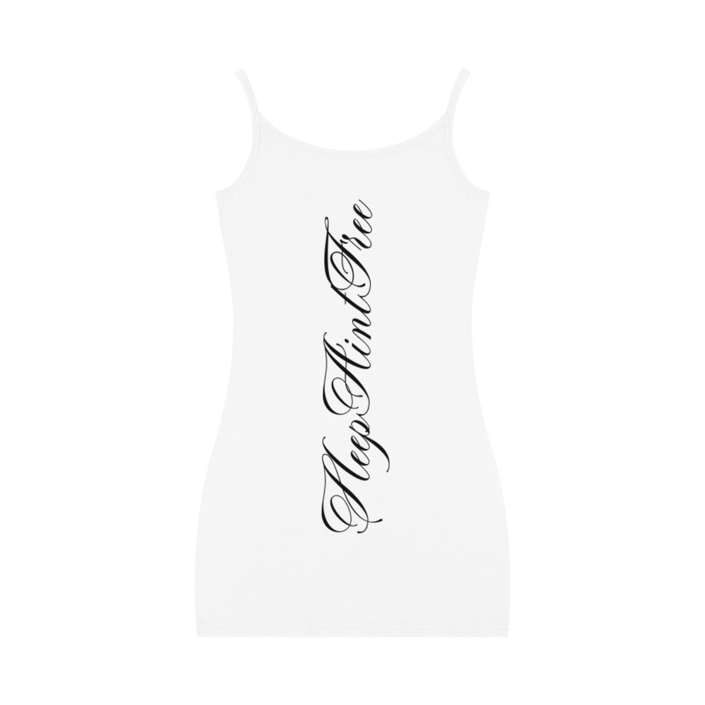 Scripted dress