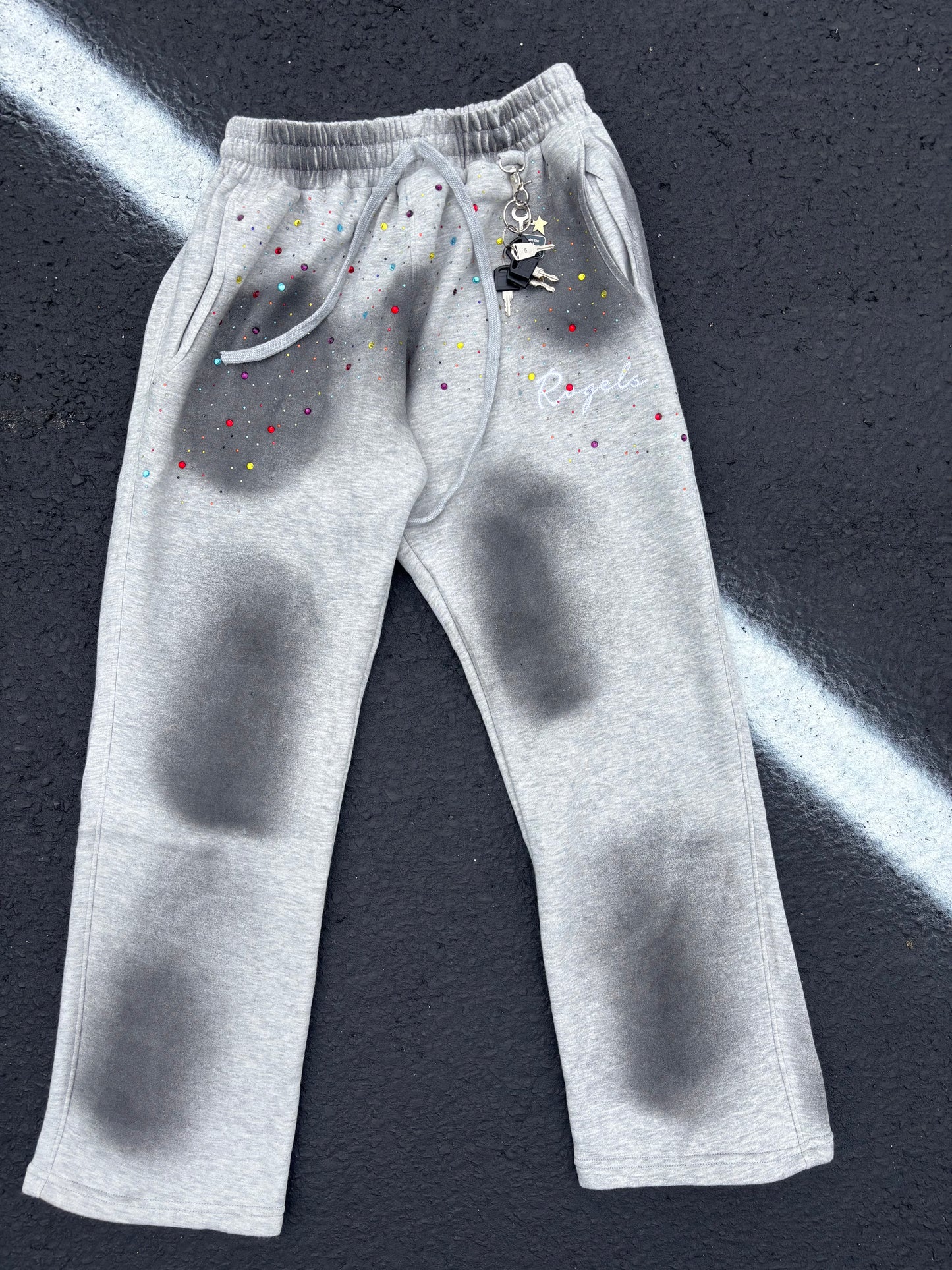 Keychain sweatpants