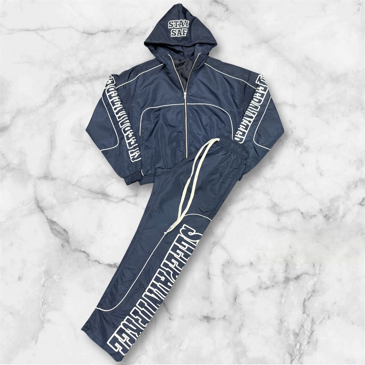 Navy Track Suit