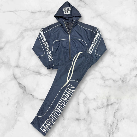 Navy Track Suit