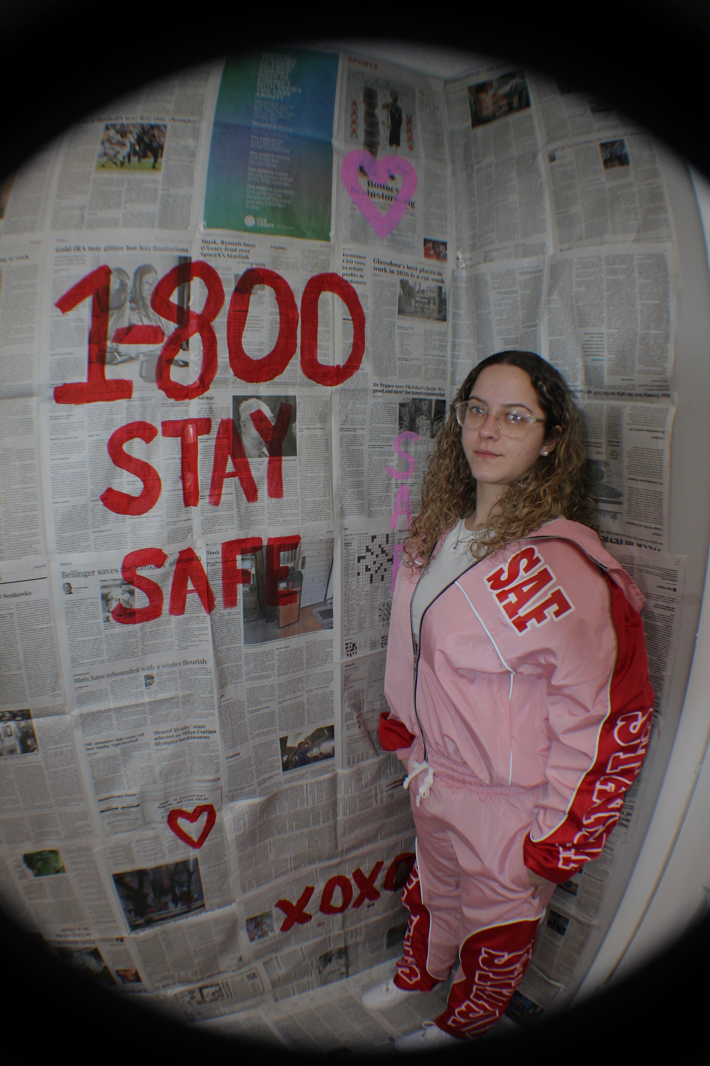 Tracksuit Pink/Red