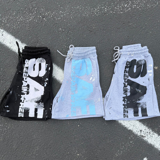 FingerPrint Shorts grey/Blue
