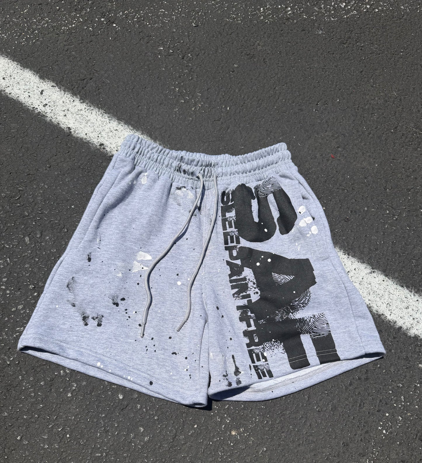 FingerPrint Shorts grey/Black
