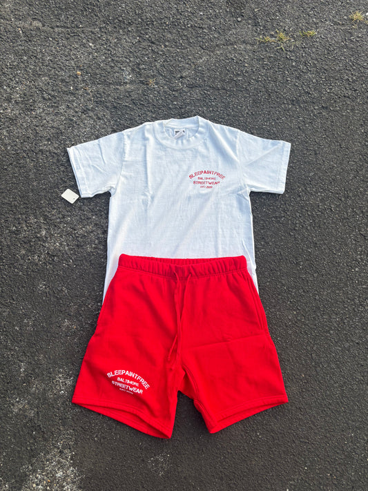 Staple set red