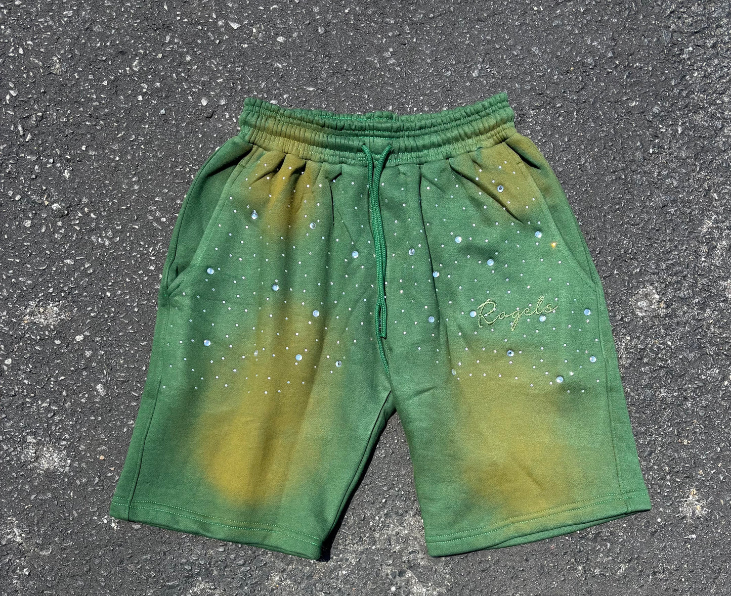 Rhinestone shorts