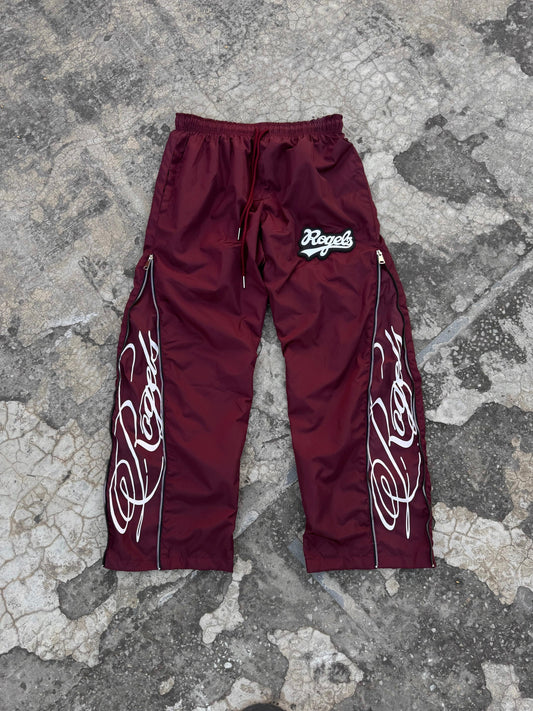 Rogels nylon burgandy